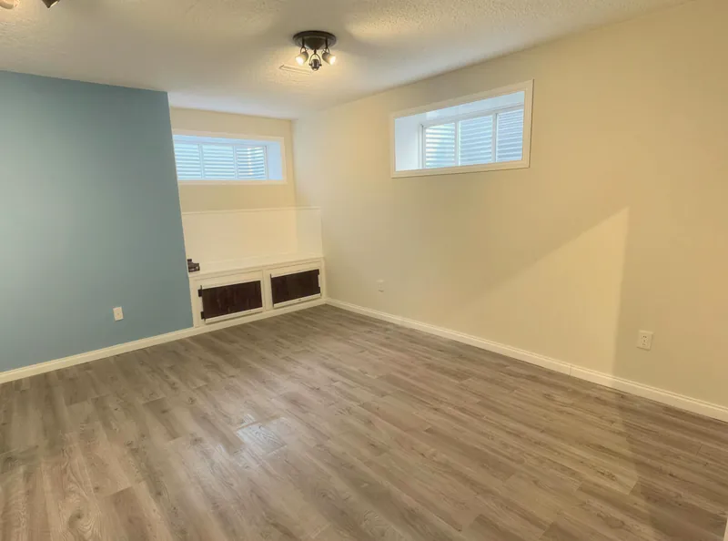 Before: a plain spare room