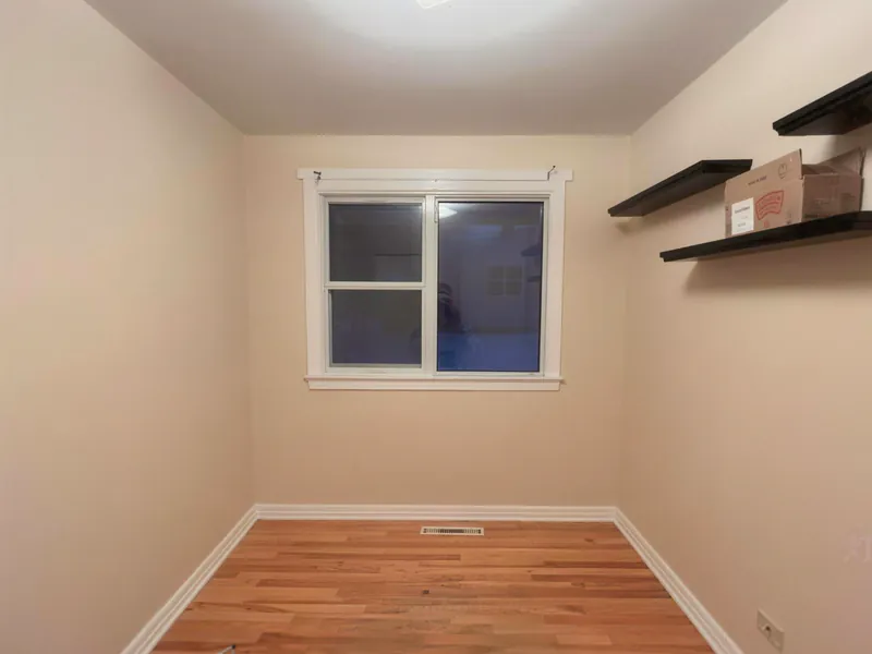 Before: a plain bedroom